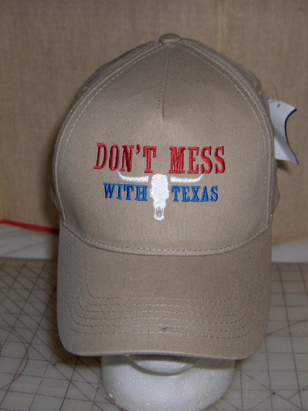 Don't Mess With Texas Cap, Size Adjustable, NWT